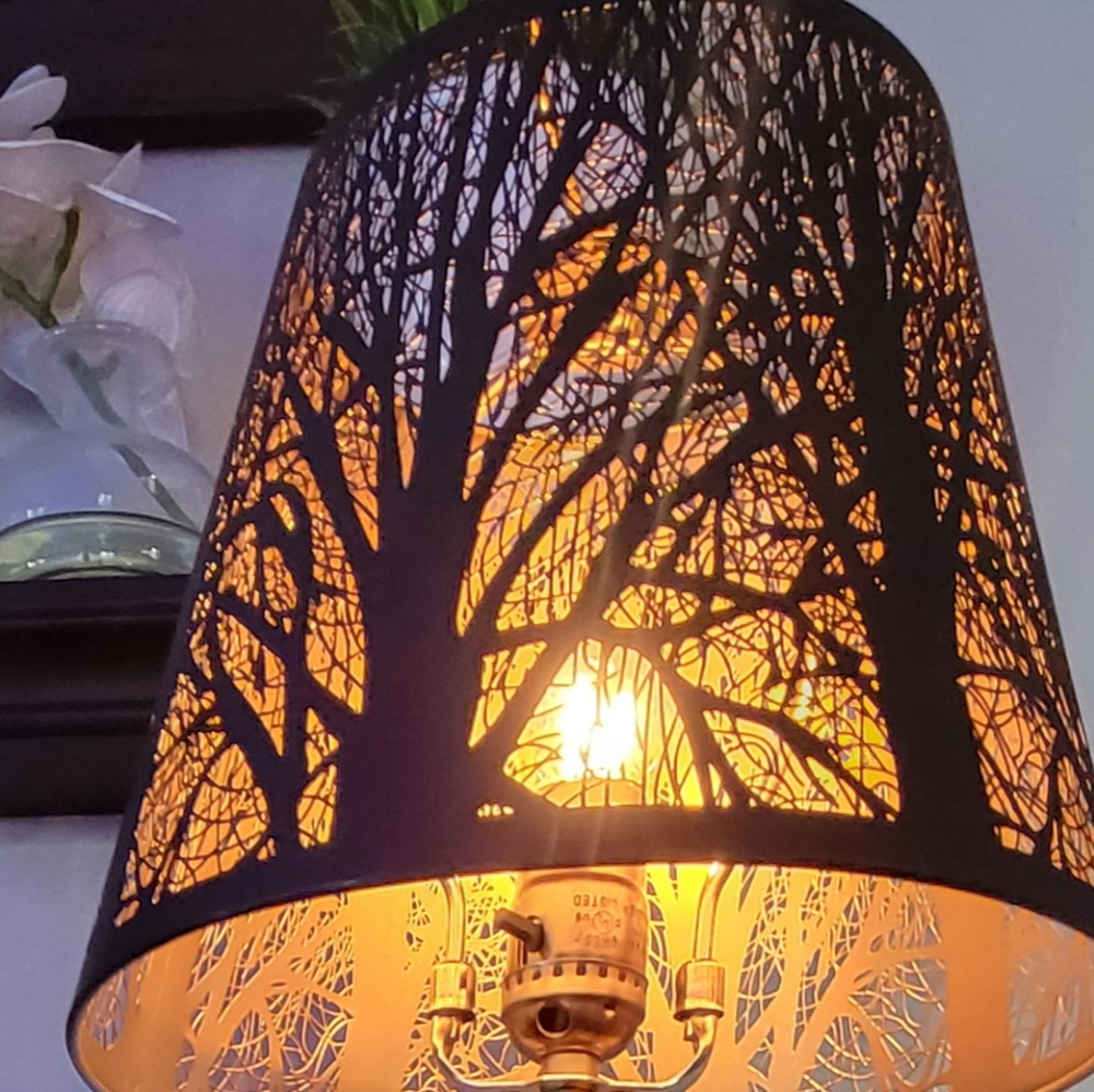 Homemade lamp - Picture 2 of 2